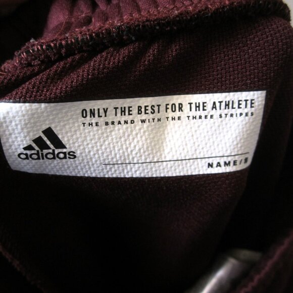 Adidas ASU Sun Devils Sweatpants Maroon Gold Yellow Mens S Arizona State NCAA - Picture 8 of 11